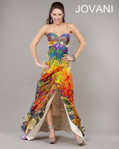 bright colored formal dresses