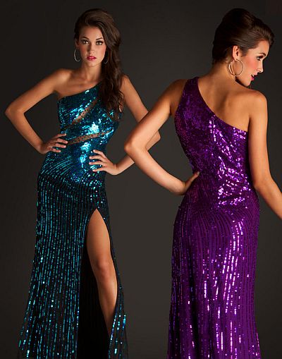 Flash by MacDuggal Sexy Sequin Sheath Prom Dress 3498L: French Novelty