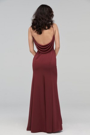 Watters 3503 Melanie Draped Back Bridesmaid Dress