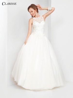 Clarisse 3509 Off White Ball Gown