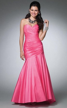 Alfred Angelo Luxe Taffeta Dropped Waist Prom Dress 3525