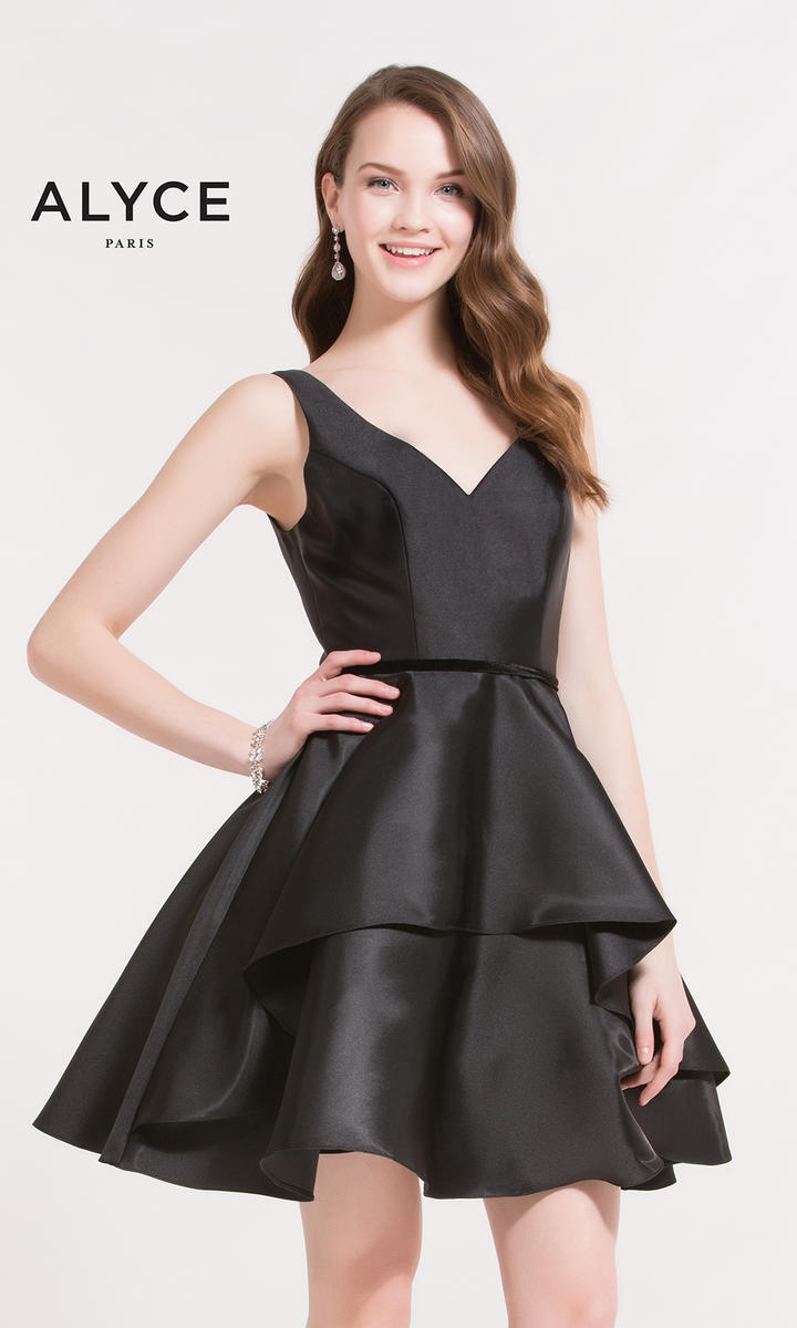 alyce paris short dress