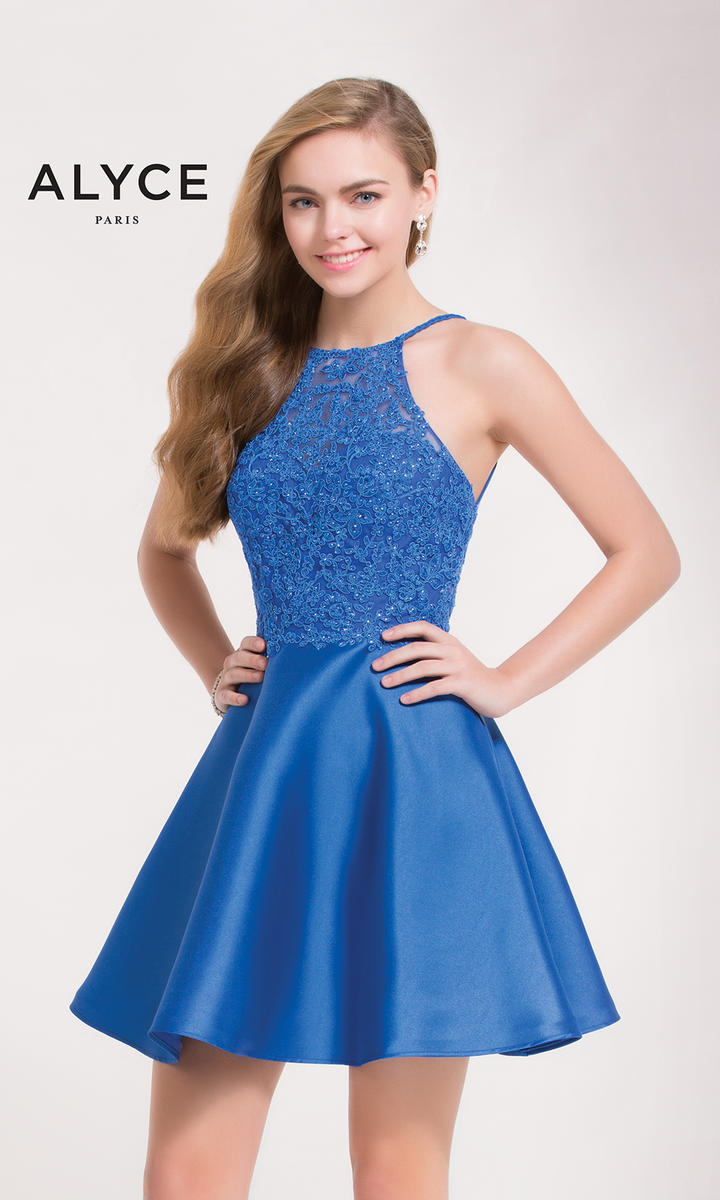 alyce paris short dress