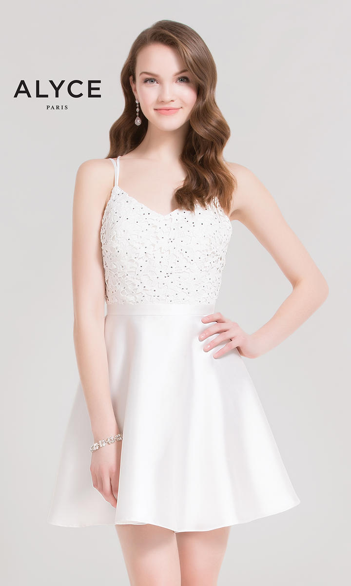 alyce paris short dress