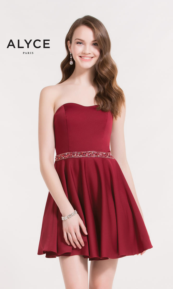alyce paris short dress