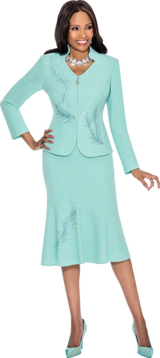 Susanna 3770 Womens Church Suit: French Novelty