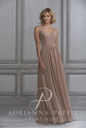 Adrianna Papell Platinum 40120 Sweetheart Bridesmaid Dress