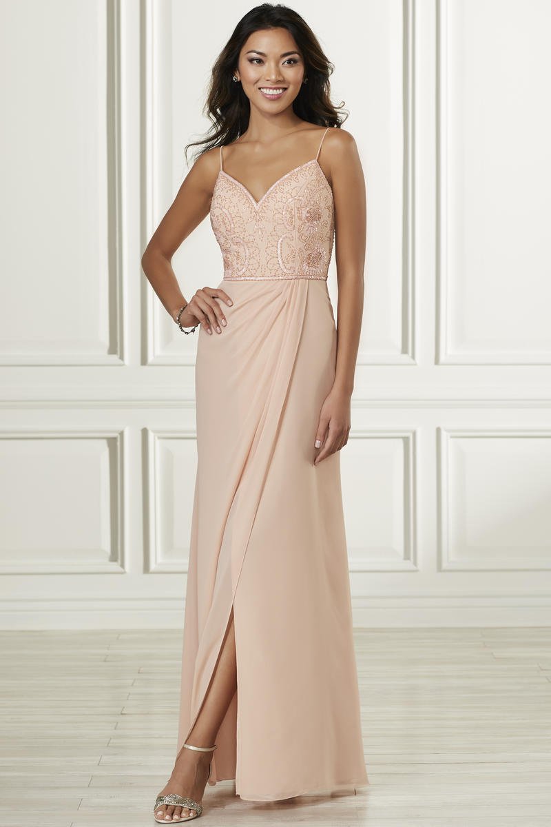 platinum evening gowns
