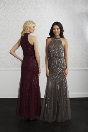 Adrianna Papell Platinum 40224 Perfect Beaded Gown