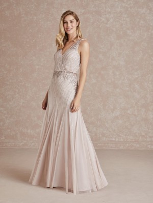 Adrianna Papell Platinum 40280 Sophisticated Gown