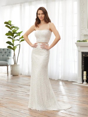 Adrianna Papell 40378 2-Piece Informal Wedding Gown
