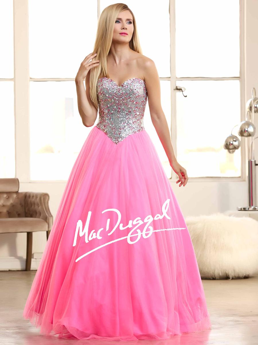 mac duggal sequin ball gown