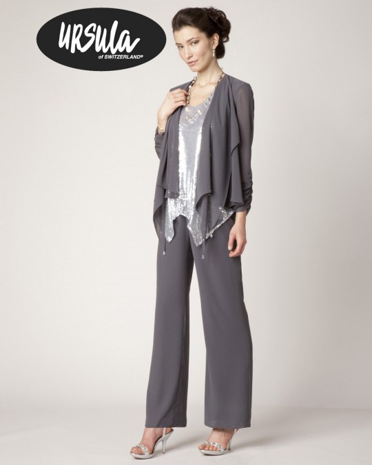 full figure dressy pant suits