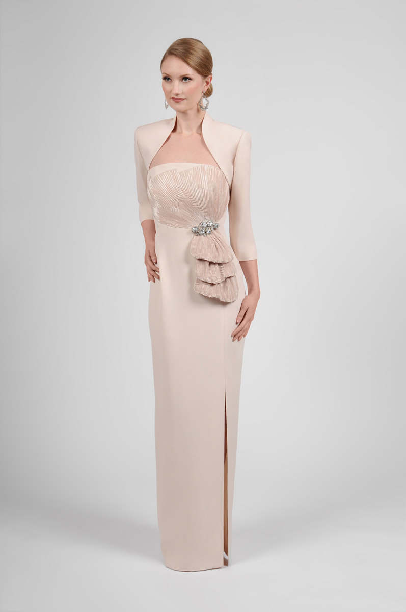 French Novelty Daymor Couture 421 Mother of the Bride Jacket Dress