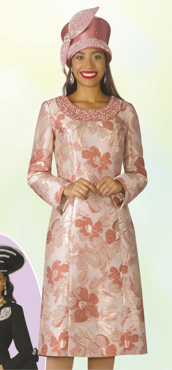 floral church dress