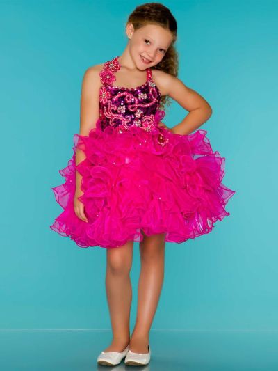 girls short pageant dresses