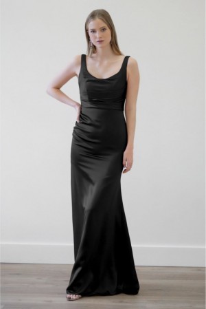 Watters Murre 4402 Scoop Neck Bridesmaid Dress