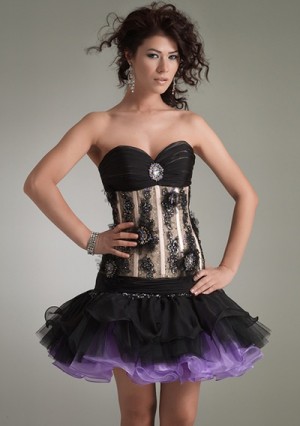 Jasz Drop Waist Bustier Party Dress 4413