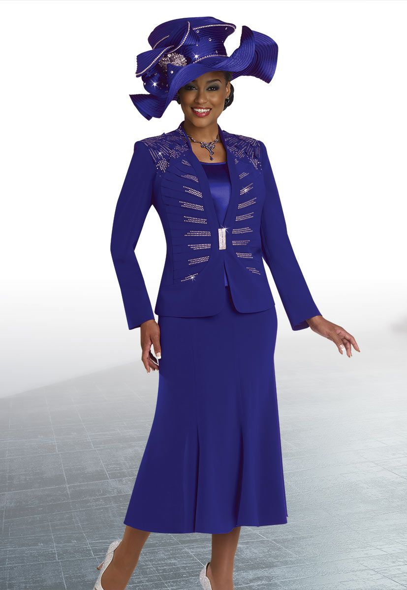 Ben Marc 47836 Womens Sophisticated Church Suit: French Novelty
