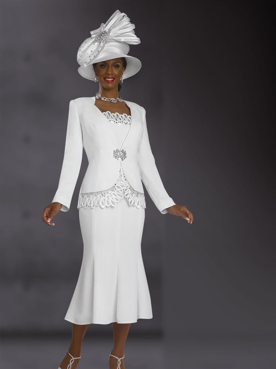 Ben Marc 47842 Womens 3pc Church Suit French Novelty