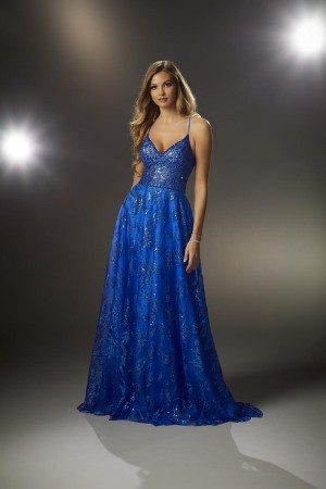 Morilee 48007 Sparkling A-Line Prom Dress