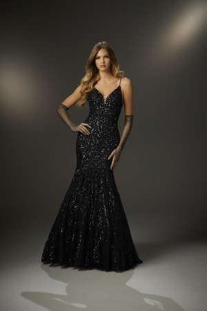 Morilee 48008 Dazzling Scoop Back Mermaid Dress
