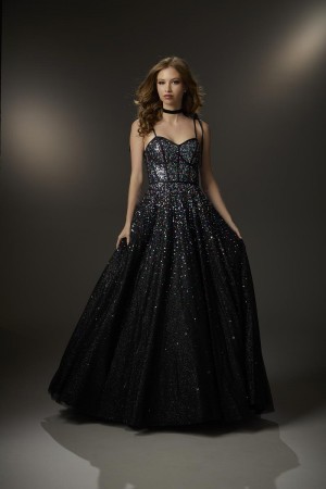 Morilee 48024 Confetti Beaded Prom Dress