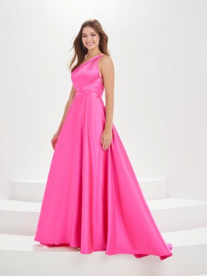 Christina Wu Gala 48031CS One Shoulder Satin Gown