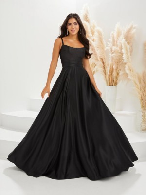 Christina Wu Gala 48037CS Charmeuse Satin A-Line Gown