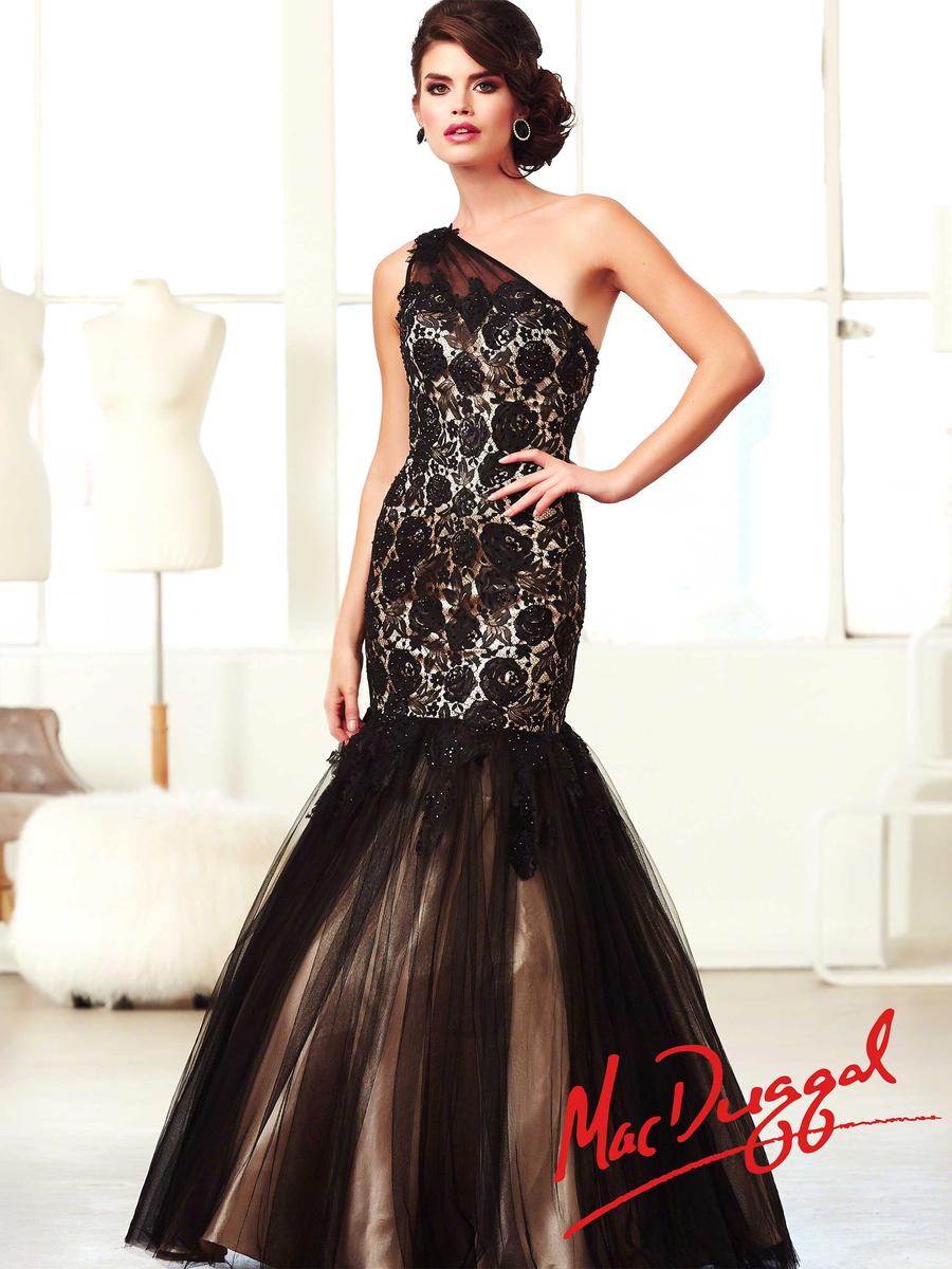 embellished lace mermaid gown mac duggal