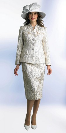 Lily and Taylor 4818 Ladies Sparkling Church Suit