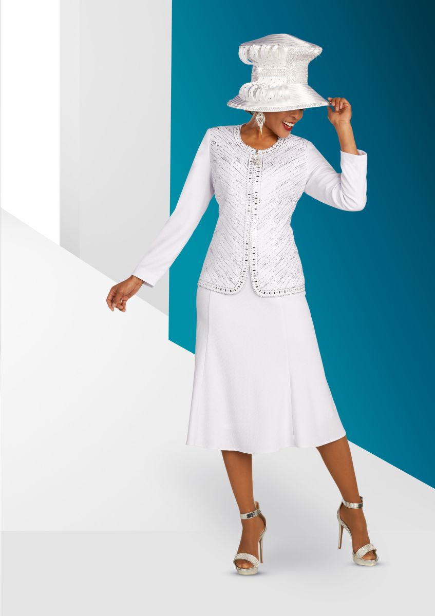 Ben Marc 48306 Ladies Classy Knit Church Suit French Novelty