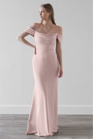 Watters Sandpiper 4852 Off Shoulder Bridesmaid Dress