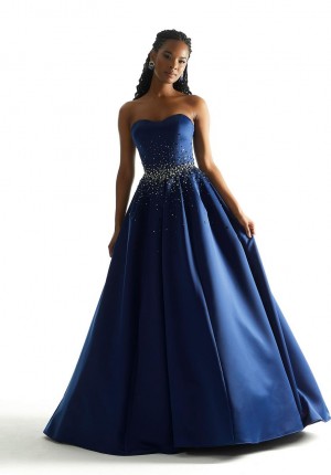 Morilee 49054 Radiant Crystal Beaded Prom Dress