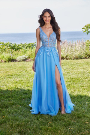 Morilee 49133 Elegant Embroidered A-Line Prom Dress