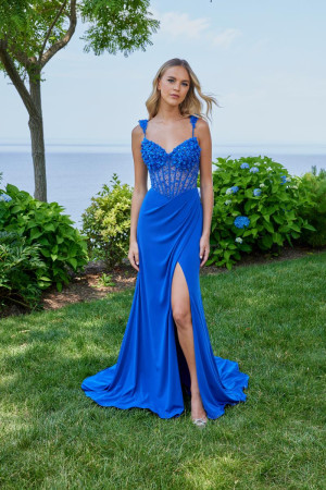 Morilee 49152 Breathtaking 3D Floral Prom Dress