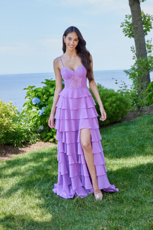 Morilee 49162 Gorgeous tiered Ruffle Prom Dress