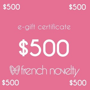 e-Gift Certificate $500
