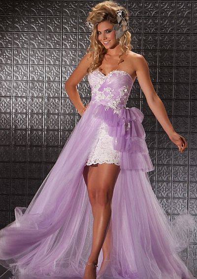 Mac Duggal Prom Lilac Sequin Lace Short Prom Dress 50067M ...