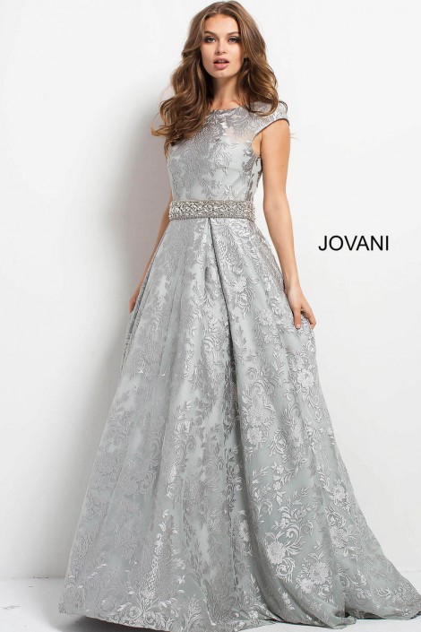 shimmering long gown