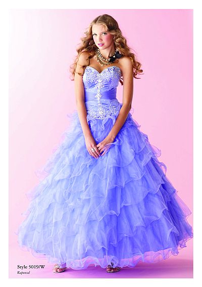 rapunzel prom dress