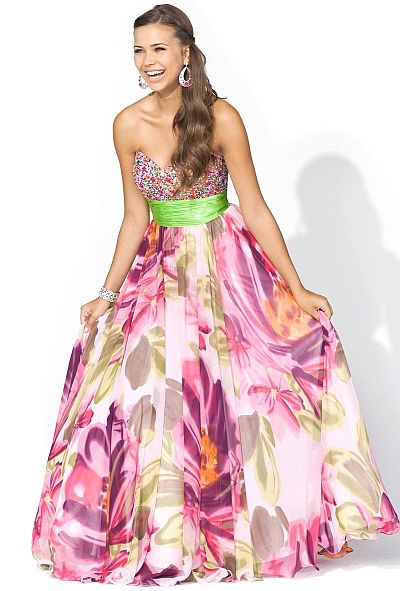 Floral Gowns