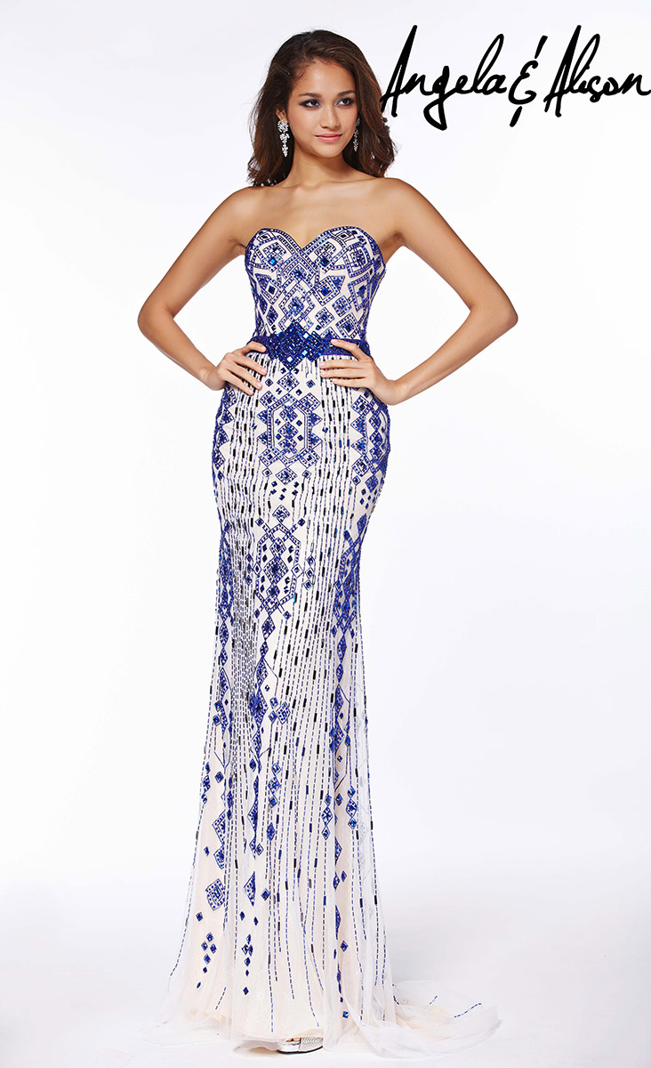 alison fancy gown
