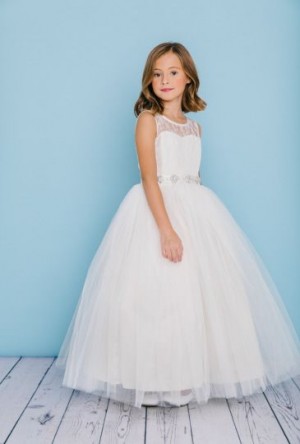 Rosebud 5129 Perfect Flower Girls Dress with Bling