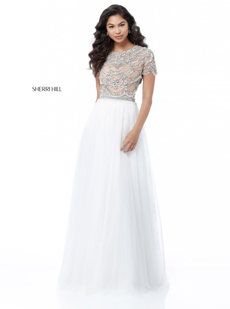 sherri hill beaded gown