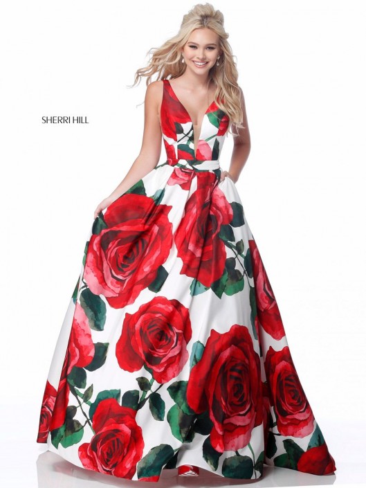 Print Prom Dresses