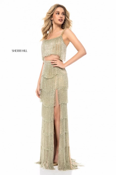 fringe dress formal