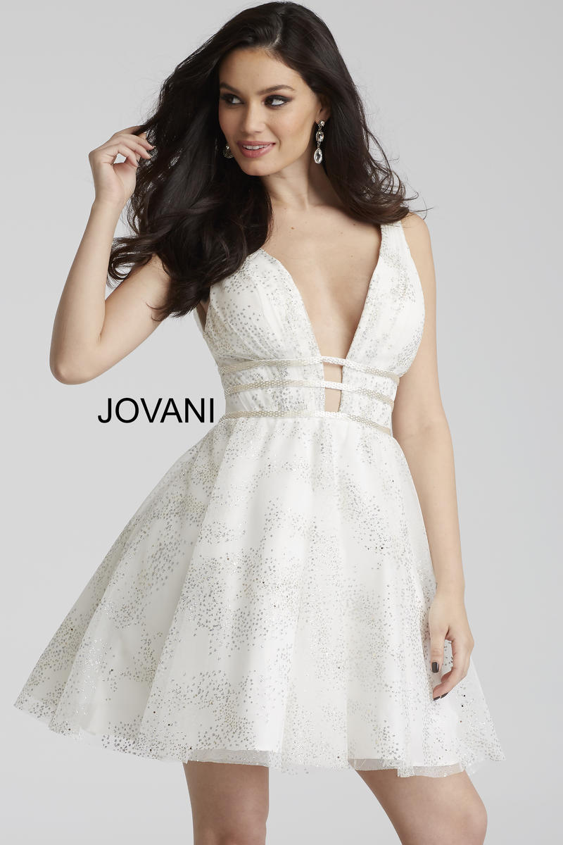 Jovani 52142 Revealing Short Party Dress French Novelty