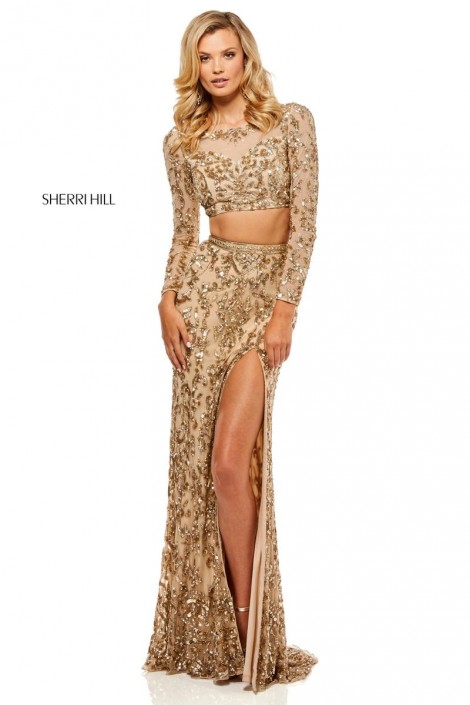 sherri hill long sleeve