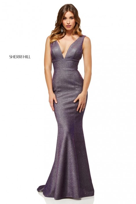 sherri hill v neck
